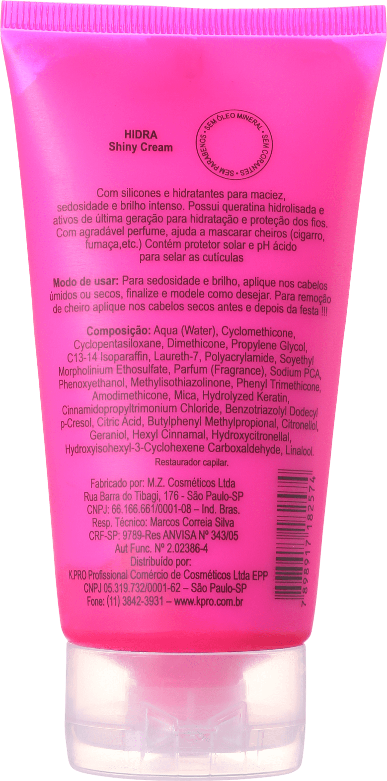 K.Pro Hidra Shiny Cream - Leave-in 150g