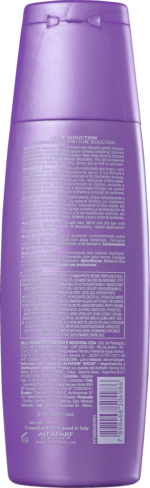 Alfaparf Nutri Seduction Ultra Moist - Shampoo 250ml
