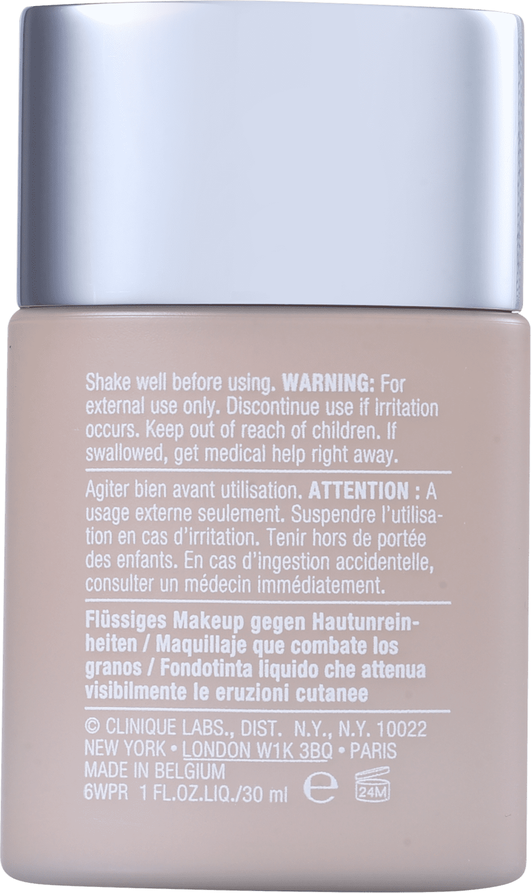 Clinique Antiblemish Solutions Liquid Makeup Ivory - Base Líquida 30ml