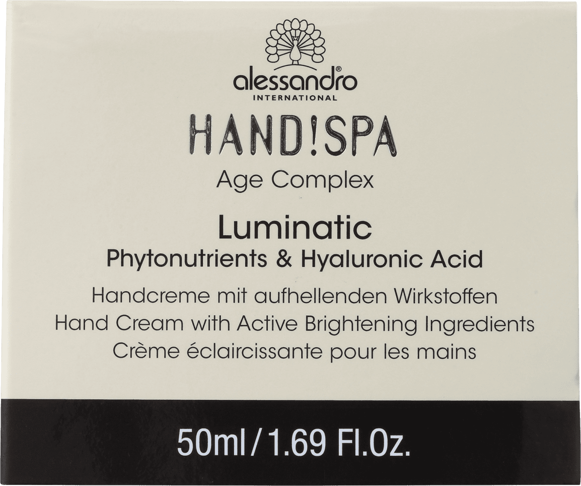 Alessandro International Age Complex Luminatic - Creme Clareador para as Mãos 50ml