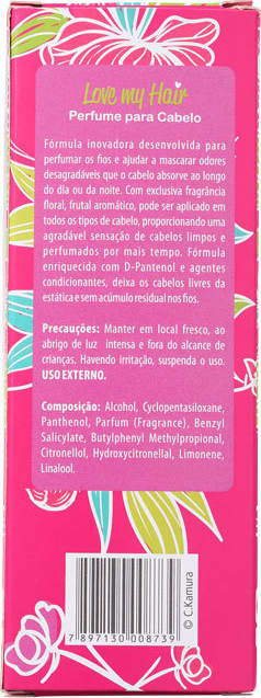 C.Kamura Love My Hair - Perfume para Cabelo 60ml