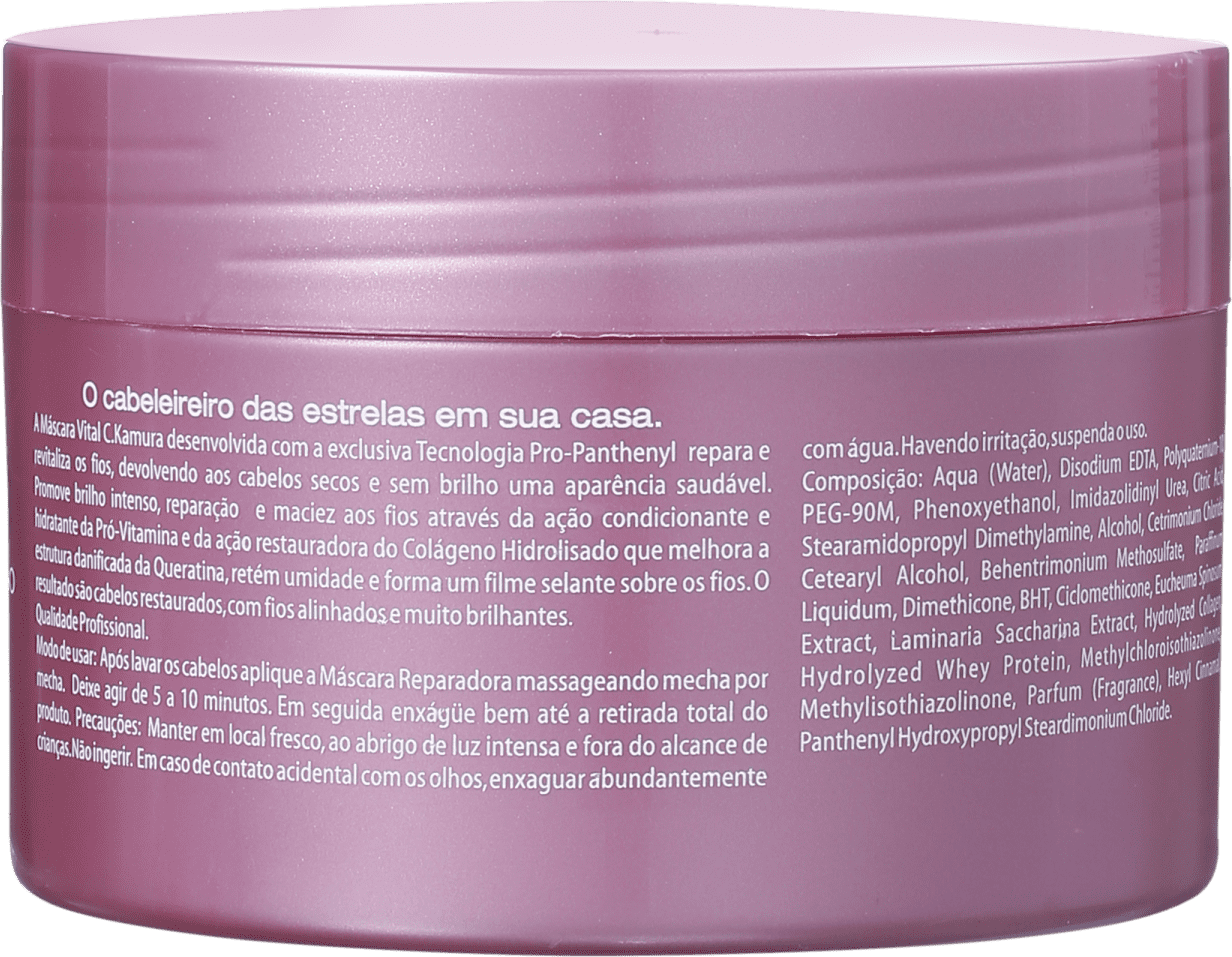 C.Kamura Vital Shine Result - Máscara Capilar 250g