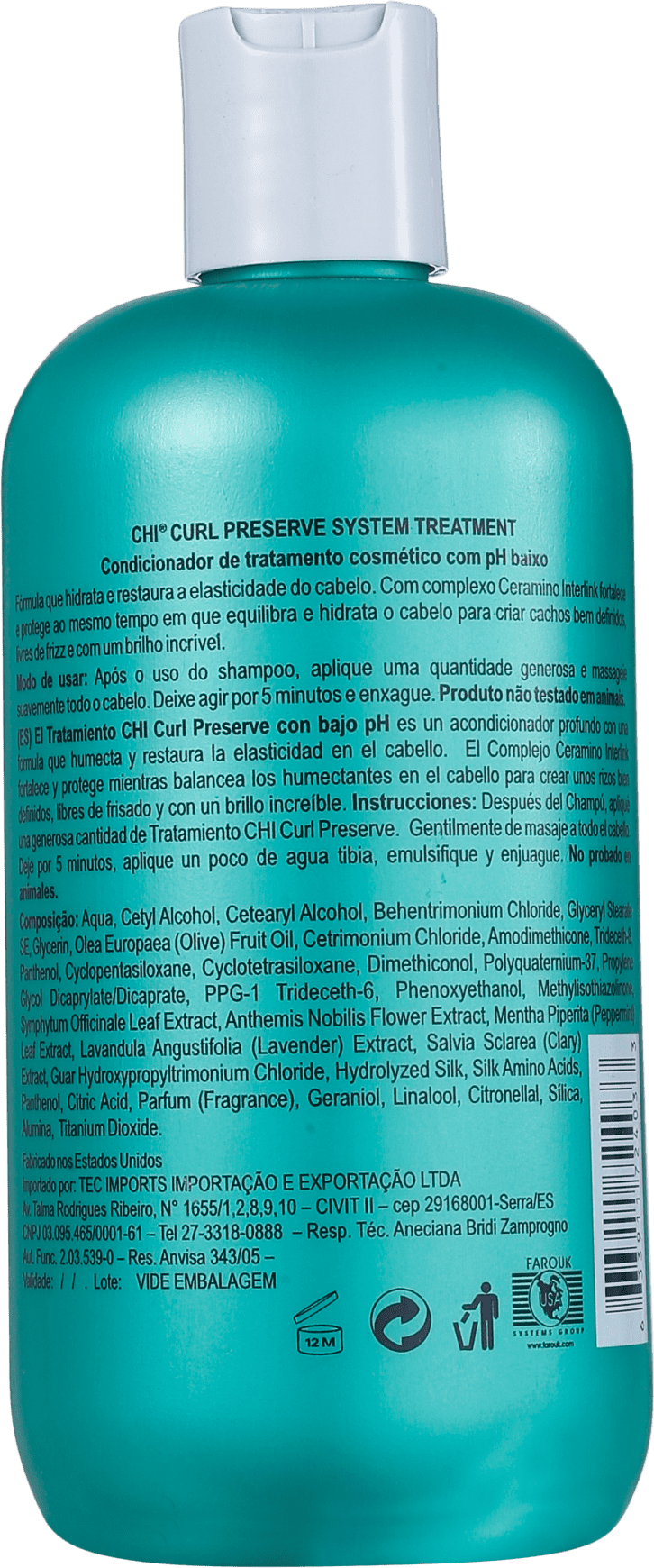 CHI Curl Preserve System - Condicionador 355ml