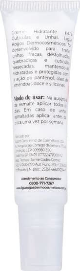 Ligia Kogos - Creme para as Unhas e Cutículas 15g