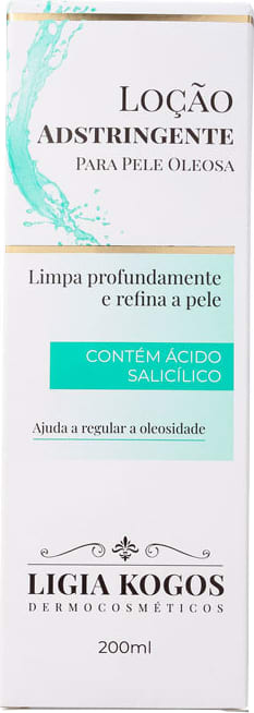 Ligia Kogos Pele Oleosa/Mista - Adstringente Facial 200ml