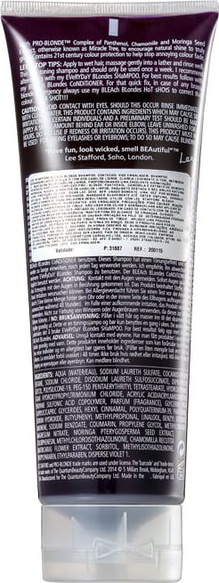 Lee Stafford Bleach Blondes - Shampoo Desamarelador 250ml