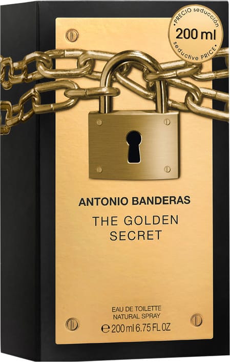 The Golden Secret Antonio Banderas Eau de Toilette - Perfume Masculino 200ml