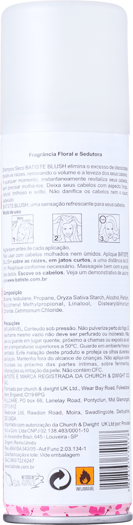 Batiste Blush - Shampoo a Seco 150ml