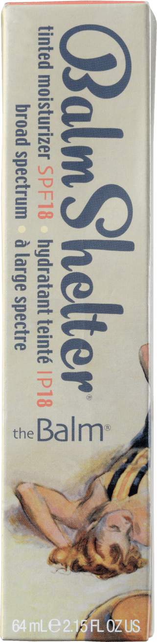 the Balm Balmshelter Medium FPS 18 - Hidratante com Cor 64g