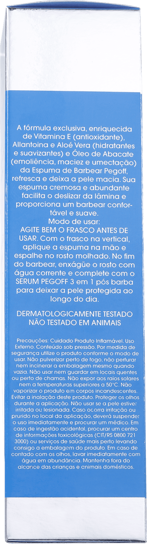 Anna Pegova Homme Pegoff Mousse À Raser Hydratante - Espuma de Barbear 150ml
