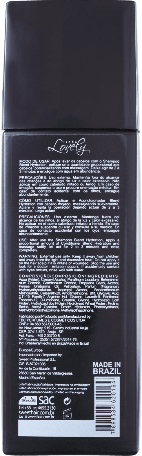 Sweet Hair Lovely Blend Hydration - Condicionador 250g