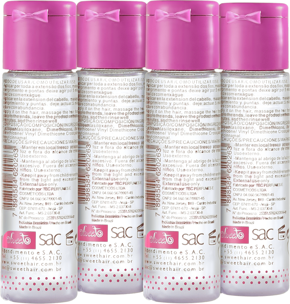 Sweet Hair Lovely Instant Repair - Ampola de Tratamento 18ml