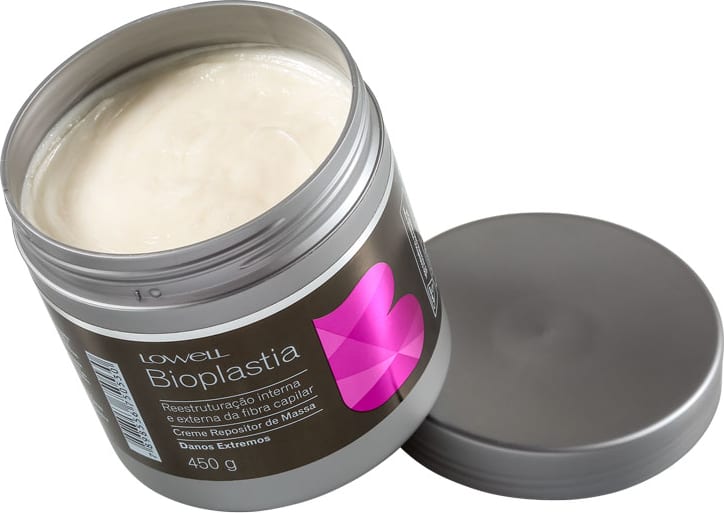 Lowell Bioplastia Capilar Repositor de Massa - Máscara de Reconstrução 450g