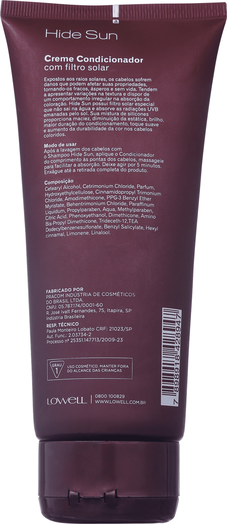 Lowell Hide Sun - Condicionador 200ml