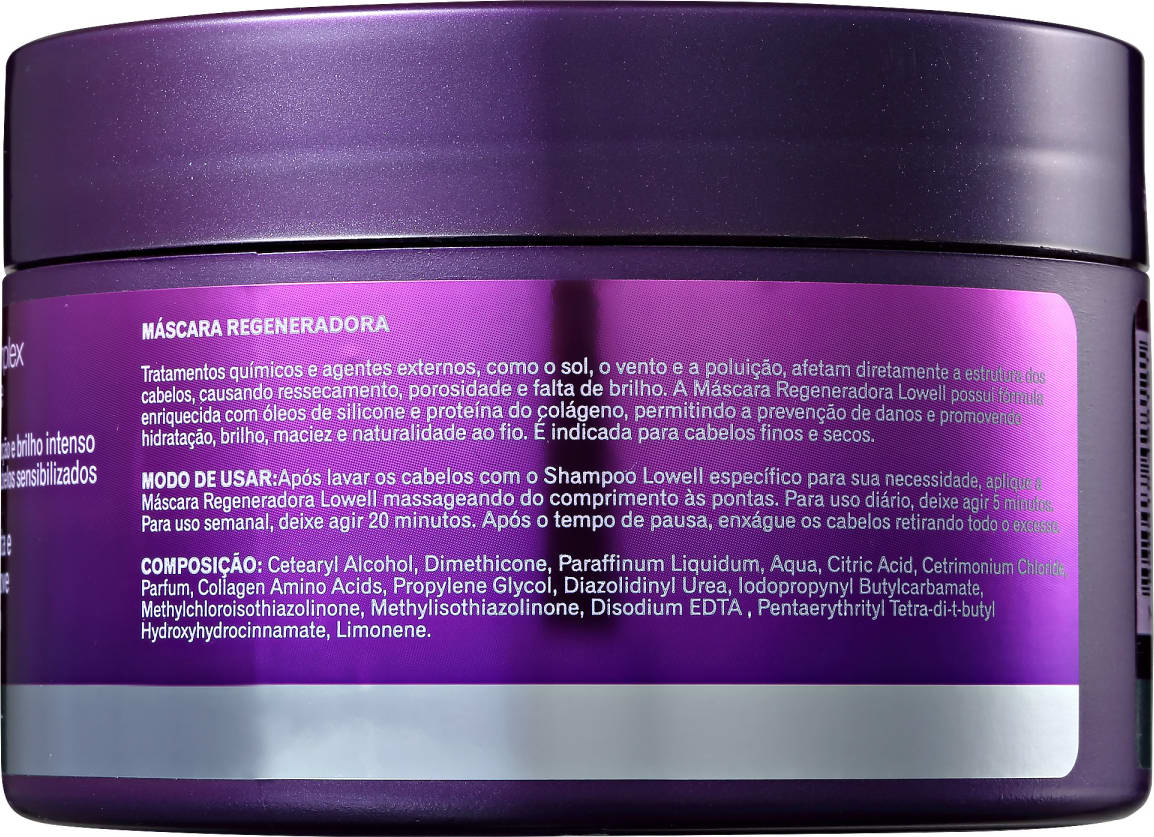 Lowell Regeneradora - Máscara Capilar 240g