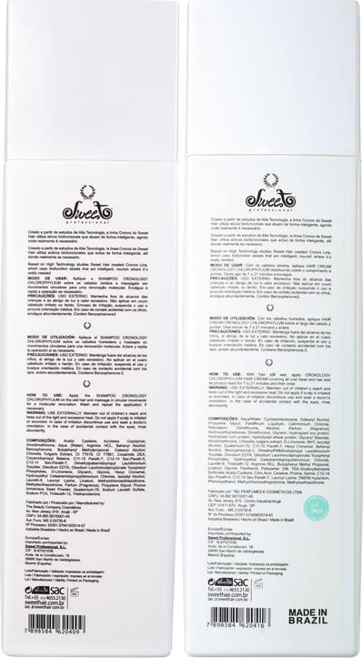 Kit Sweet Hair Cronos Biotechnology Clorophilum Duo (2 Produtos)