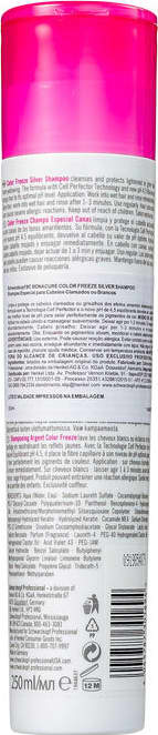 Schwarzkopf Professional BC Bonacure Color Freeze Silver - Shampoo Desamarelador 250ml