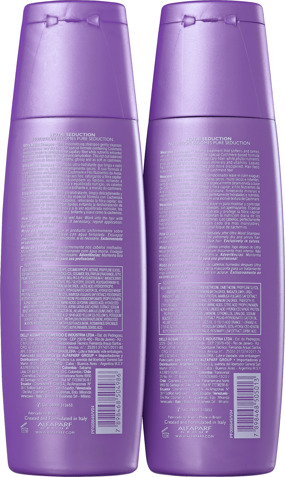 Kit Alfaparf Nutri Seduction Moistwear Duo (2 Produtos)