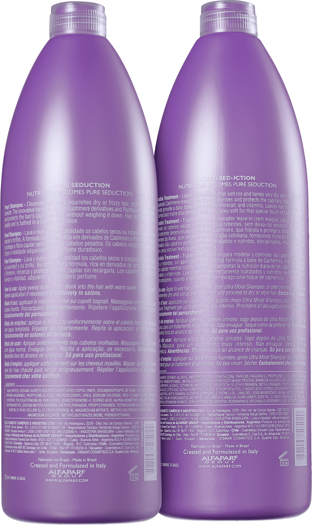 Kit Alfaparf Nutri Seduction Moistwear Duo Salon (2 Produtos)