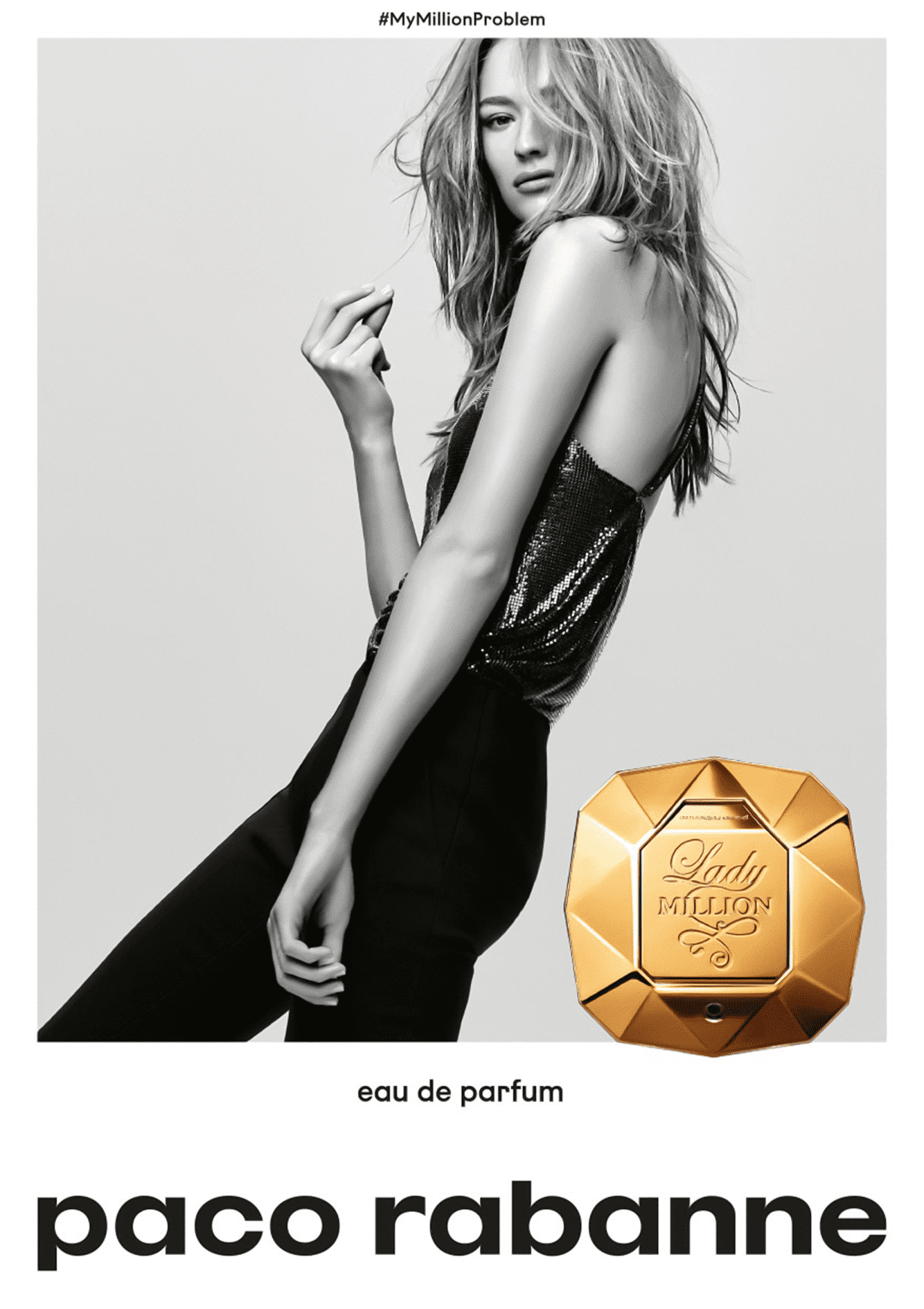 Lady Million Eau My Gold! Paco Rabanne Eau de Toilette - Perfume Feminino 50ml