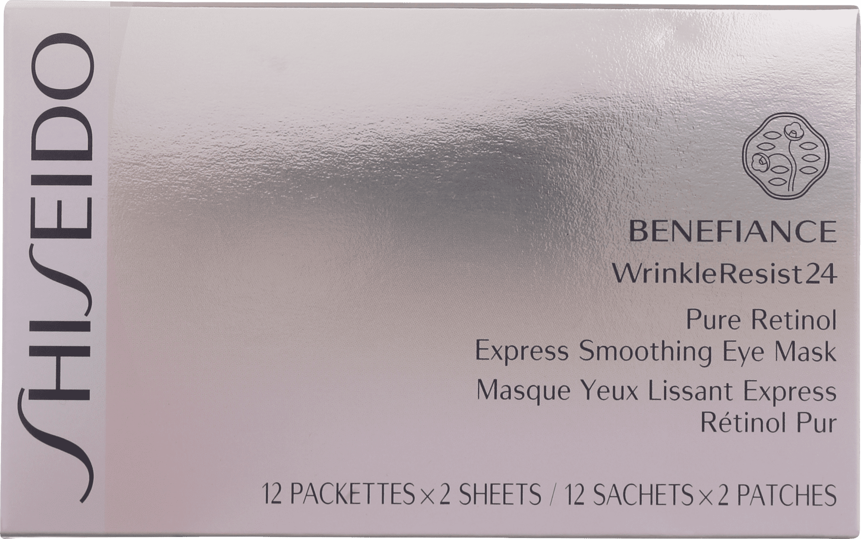 Shiseido Benefiance Wrinkle Resist24 Pure Retinol - Máscara Anti-Idade para Área dos Olhos (12 Sachês)