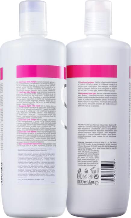 Kit Schwarzkopf Professional BC Bonacure Color Freeze Silver Salon (2 Produtos)