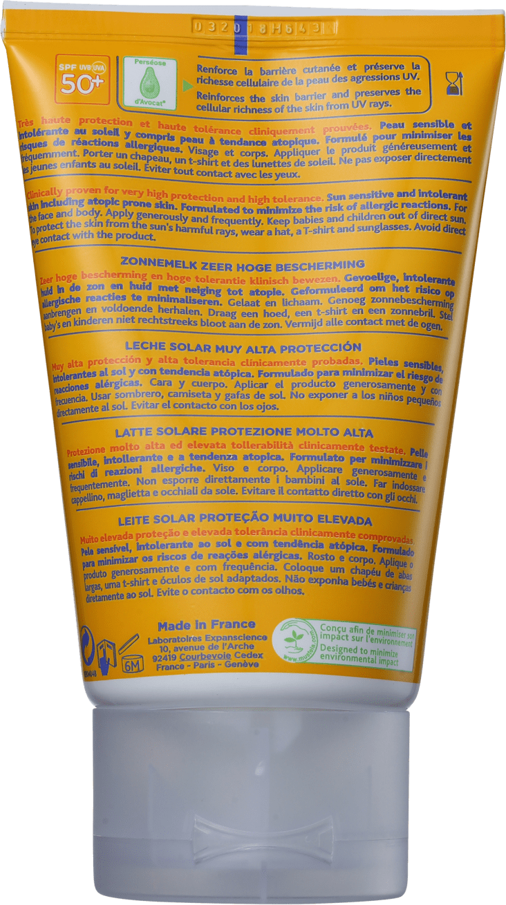 Mustela Solaires Bébé-Enfant FPS 50+ - Protetor Solar Infantil 100ml