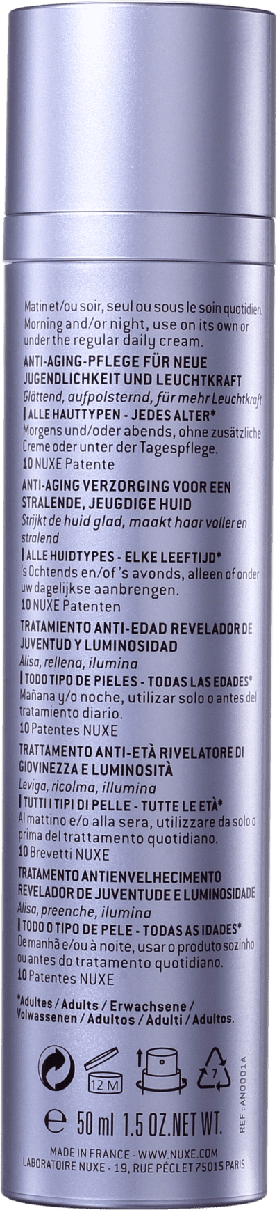 Nuxe Nuxellence Éclat - Creme Anti-Idade 50ml