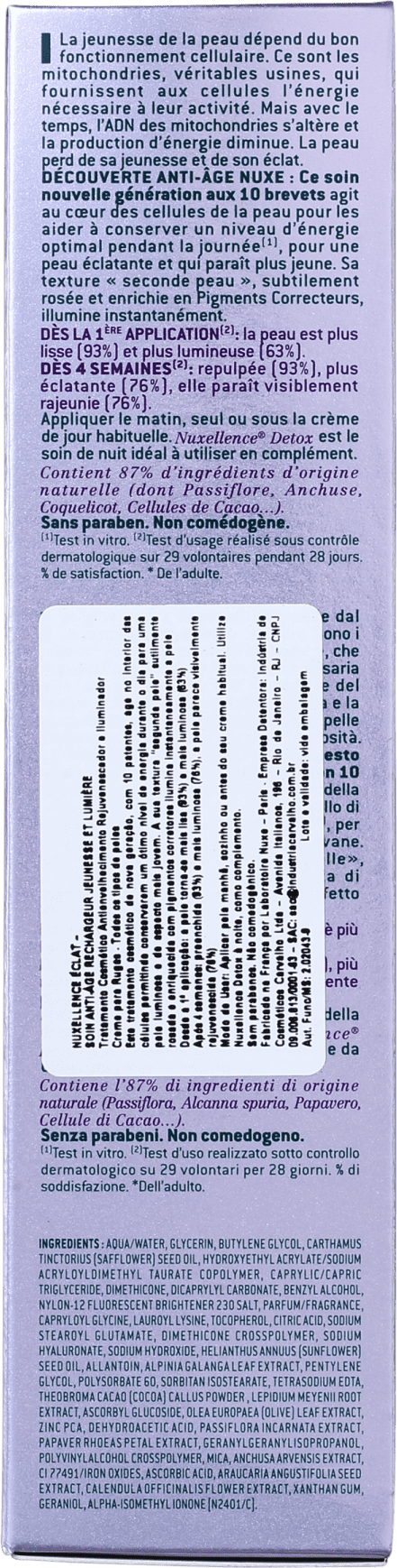 Nuxe Nuxellence Éclat - Creme Anti-Idade 50ml