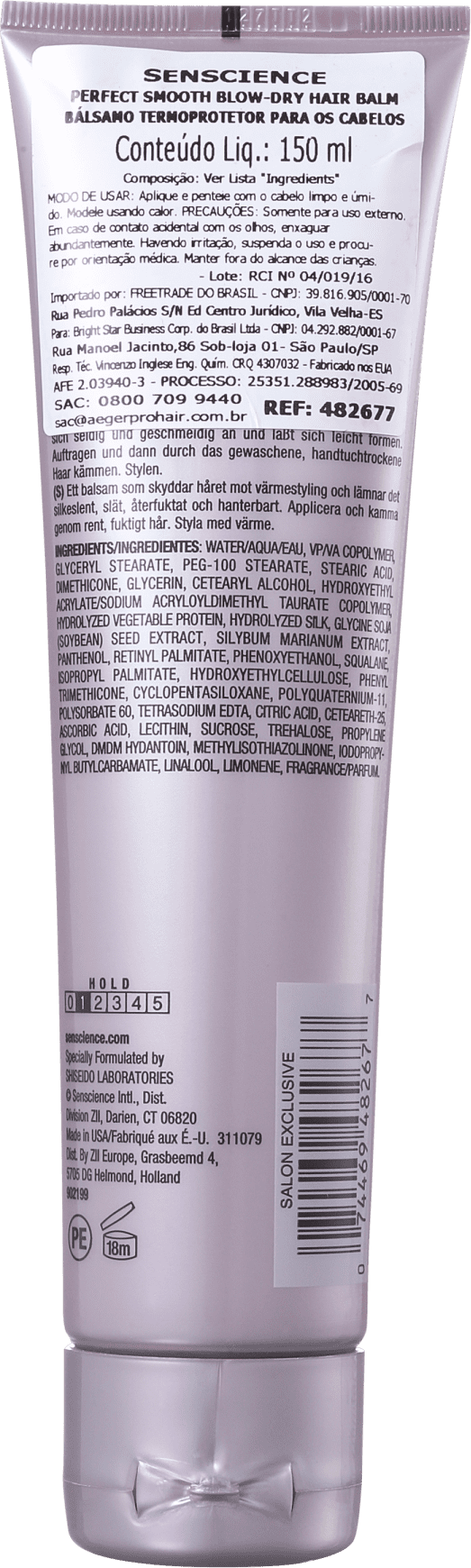 Senscience Smooth Perfect - Protetor Térmico 150ml