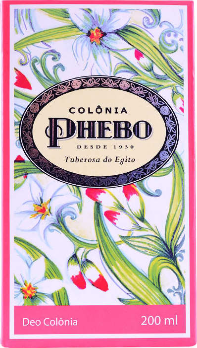 Tuberosa do Egito Phebo Eau de Cologne - Perfume Unissex 200ml