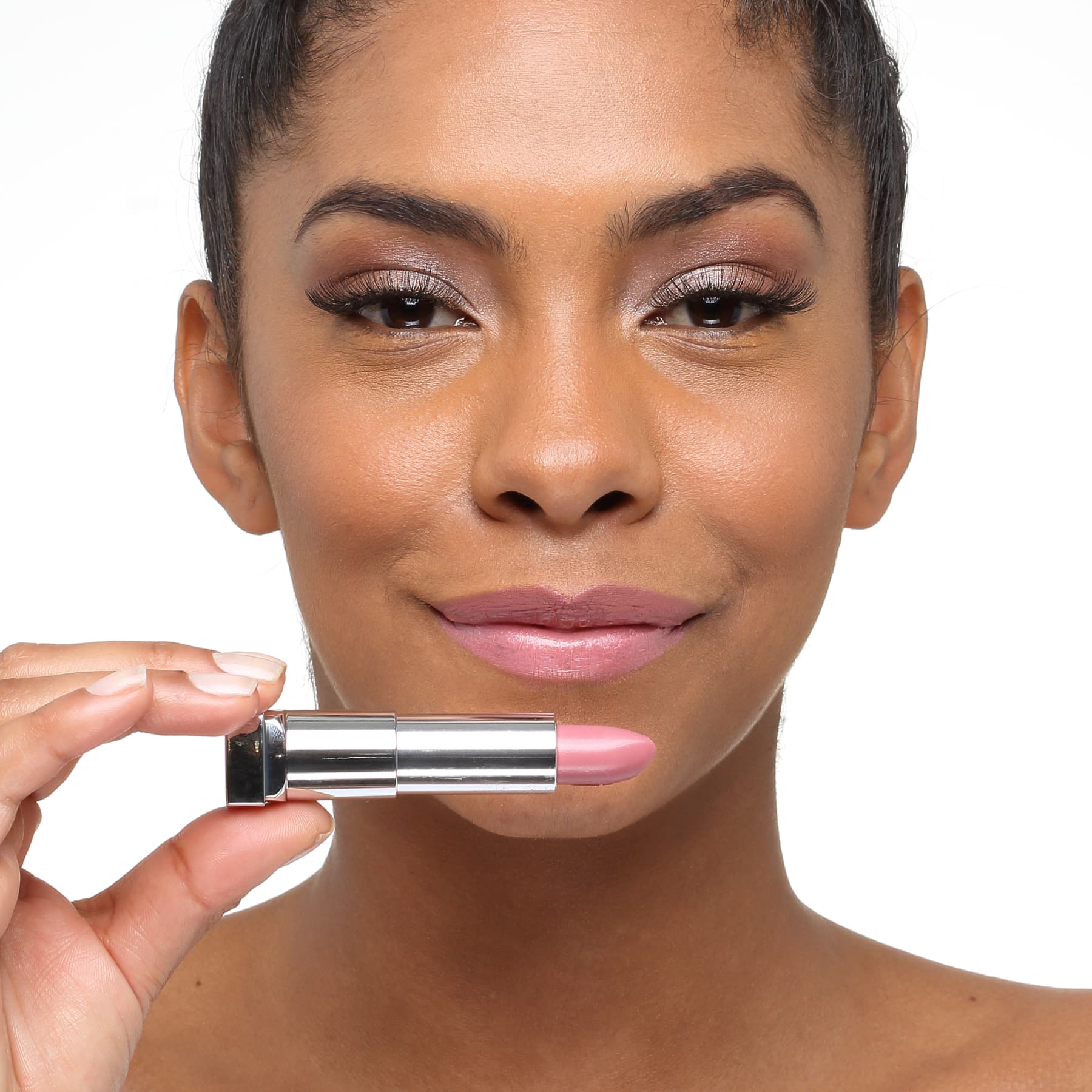 Maybelline Color Sensational Rosas Apaixonantes 100 Primeira Vez - Batom Cremoso 4,2g