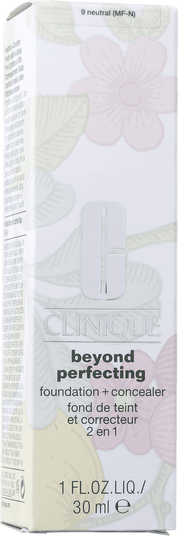Clinique Beyond Perfecting Foundation + Concealer 09 Neutral - Base 2 em 1 30ml