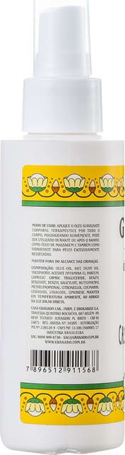 Granado Terrapeutics Castanha do Brasil Suavizante - Óleo Hidratante Corporal 120ml