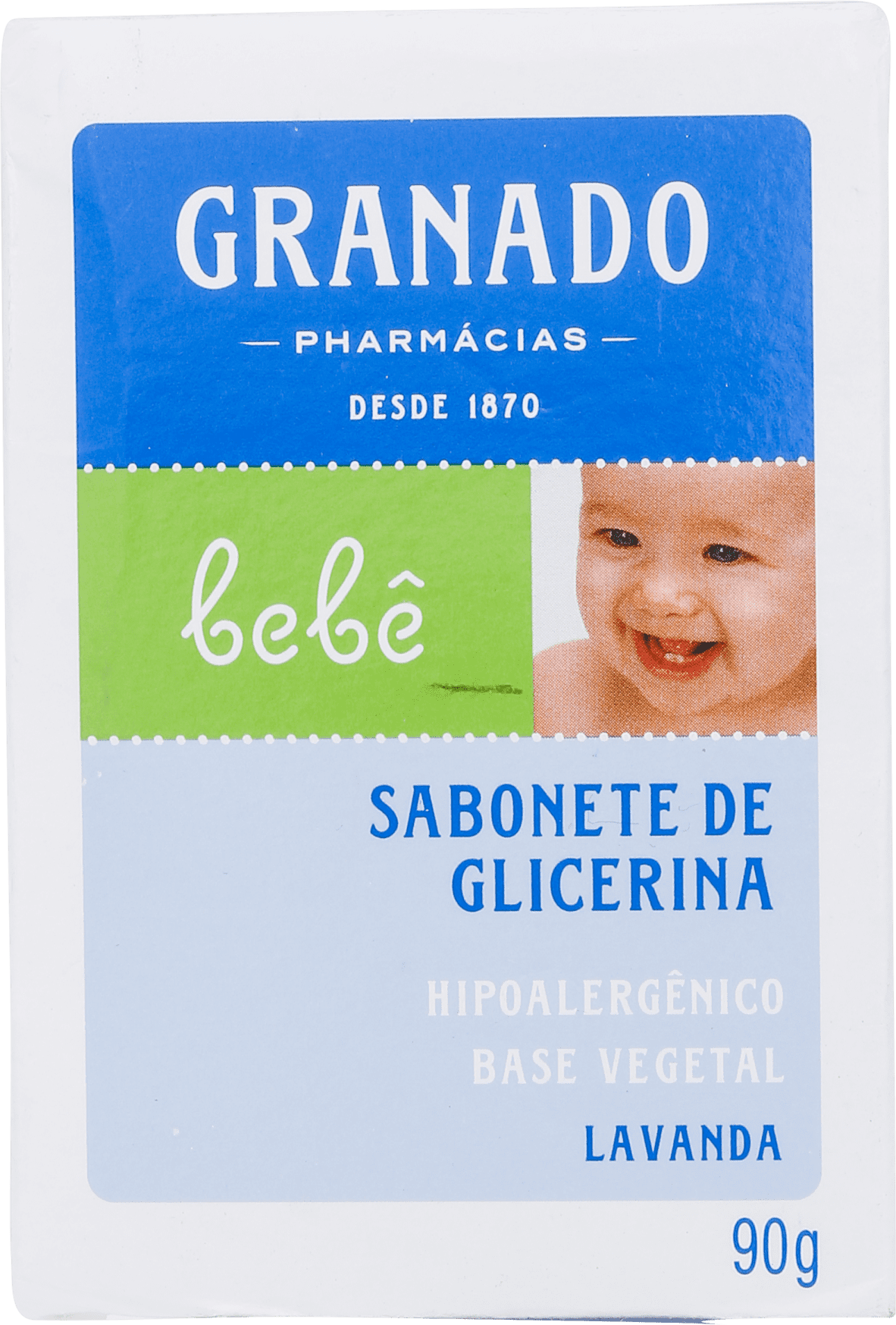 Granado Bebê Glicerina Lavanda - Sabonete em Barra 90g