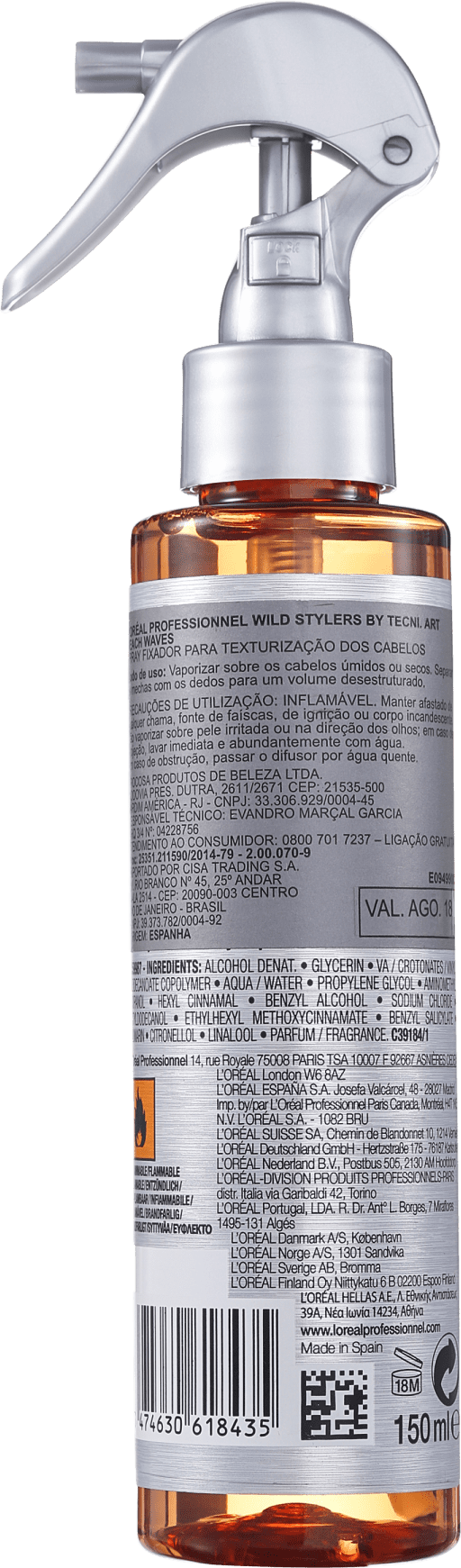 L'Oréal Professionnel Tecni Art Wild Stylers Beach Waves - Spray Texturizador 150ml