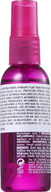 Lee Stafford Poker Straight Flat Iron Protection Shine Mist - Protetor Térmico 50ml
