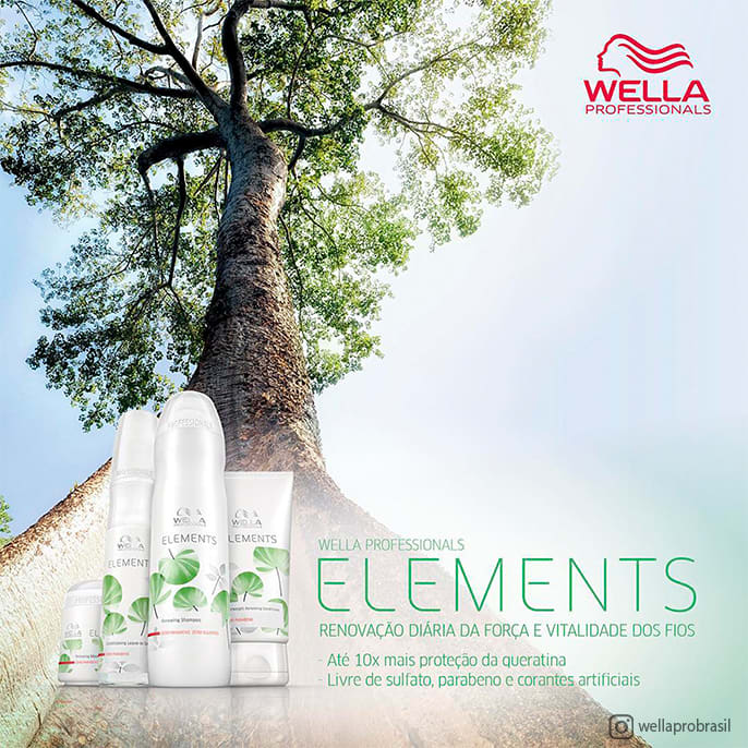 Kit Wella Professionals Elements Renewing Trio (3 Produtos)