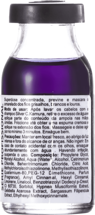 C.Kamura Violet Action Matizadora - Ampola de Tratamento 15ml