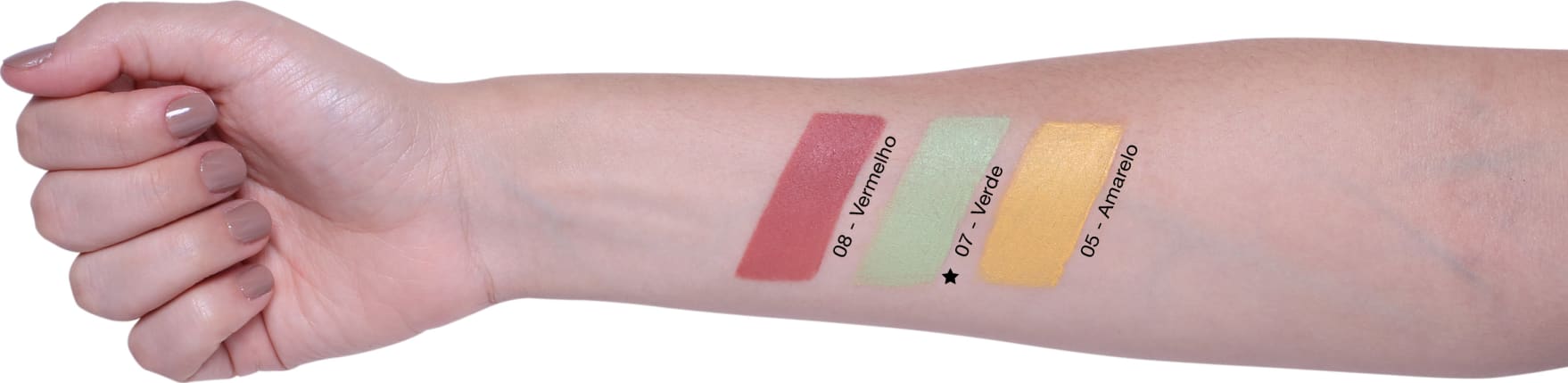 Vult Make Up Colorido Correção Pontual 07 Verde - Corretivo em Bastão 3,5g