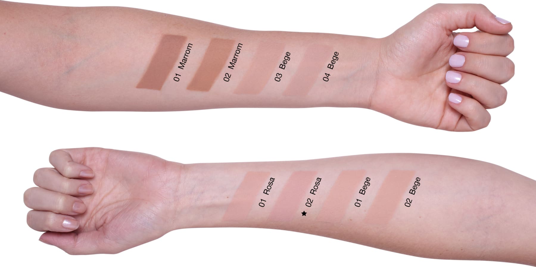 Vult Efeito Matte 02 Rosa - Base Líquida 26ml