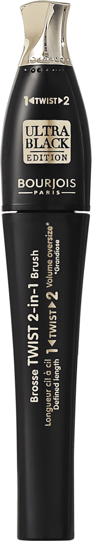 Bourjois Twist Up The Volume Ultra Black - Máscara para Cílios 8ml