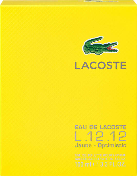 L.12.12 Jaune Lacoste Eau de Toilette - Perfume Masculino 100ml