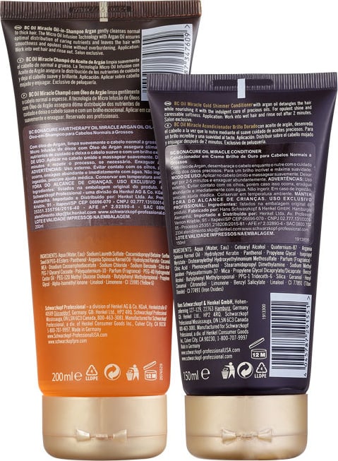 Kit Schwarzkopf Professional BC Bonacure Oil Miracle Daily (2 Produtos)