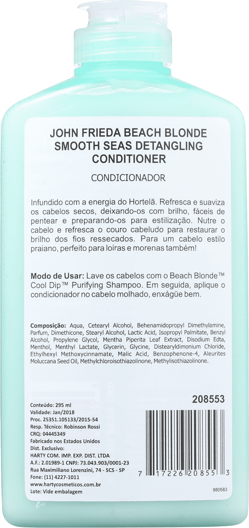 John Frieda Beach Blonde Smooth Seas - Condicionador 295ml