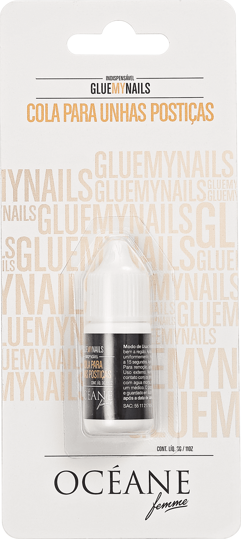 Glue My Nails - Cola para Unhas Postiças 3g