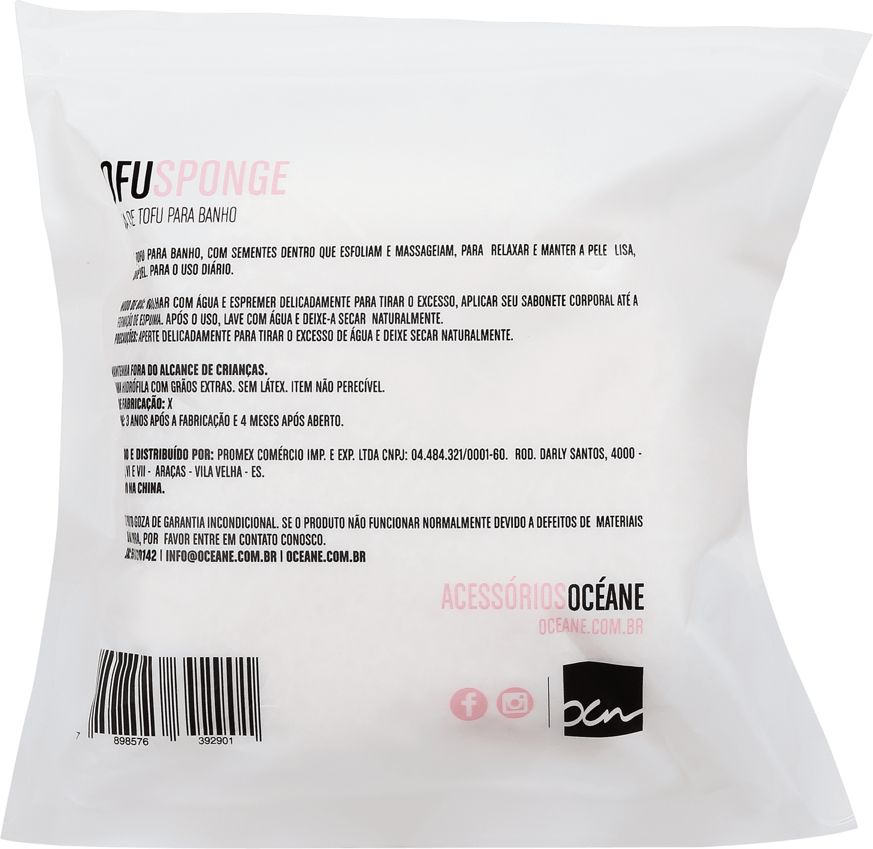 Océane Tofu Sponge - Esponja de Banho