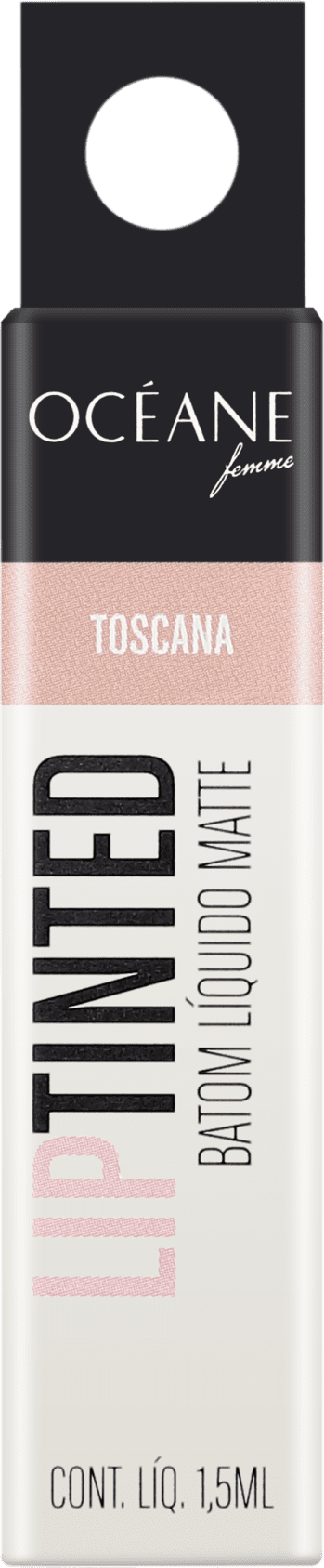 Océane Lip Tinted Toscana - Batom Líquido Matte 1,5ml