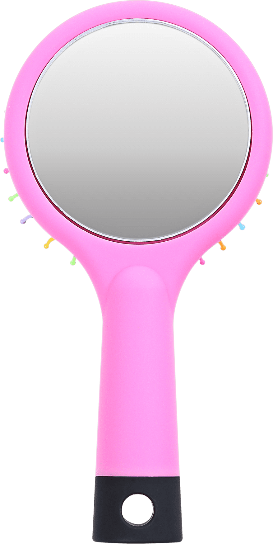 Rainbow Brush Rosa - Mini Escova de Cabelo