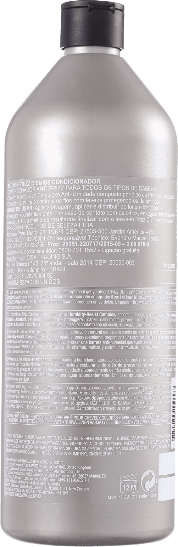 Redken Frizz Dismiss - Condicionador 1000ml